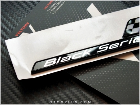 Mercedes Yeni Tip AMG Black Series Black Yazı Logo Amblem