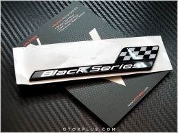 Mercedes Yeni Tip AMG Black Series Black Yazı Logo Amblem
