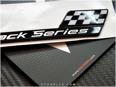 Mercedes Yeni Tip AMG Black Series Black Yazı Logo Amblem