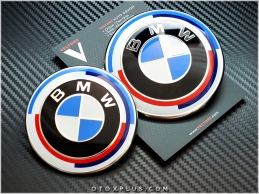 BMW 50. Yıl Ön Kaput Arka Bagaj Logo Amblem Seti BMW 50. Yıl Ön Kaput Arka Bagaj Logo Amblem Seti