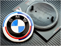 BMW 50. Yıl Ön Kaput Arka Bagaj Logo Amblem Seti BMW 50. Yıl Ön Kaput Arka Bagaj Logo Amblem Seti