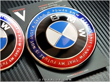 BMW 50. Yıl Kaput Bagaj BMW Logo Amblem Seti