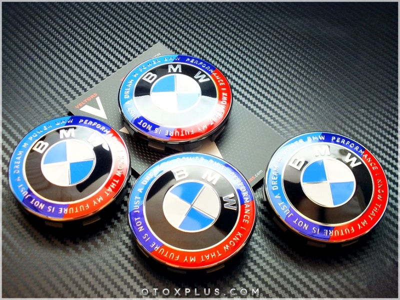 BMW 50. Yıl BMW Jant Göbeği Jant Göbek Kapak Seti