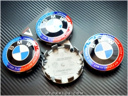 BMW 50. Yıl BMW Jant Göbeği Jant Göbek Kapak Seti