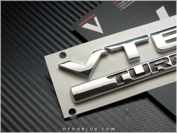 Honda VTEC TURBO Bagaj Yazı VTEC TURBO Logo Amblem
