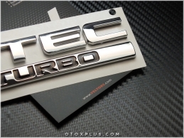 Honda VTEC TURBO Bagaj Yazı VTEC TURBO Logo Amblem