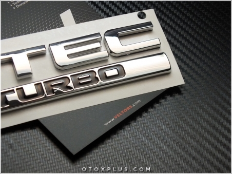 Honda VTEC TURBO Bagaj Yazı VTEC TURBO Logo Amblem