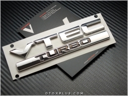 Honda VTEC TURBO Bagaj Yazı VTEC TURBO Logo Amblem