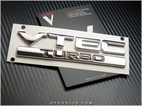 Honda VTEC TURBO Bagaj Yazı VTEC TURBO Logo Amblem
