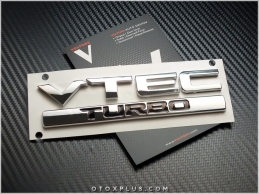 Honda VTEC TURBO Bagaj Yazı VTEC TURBO Logo Amblem