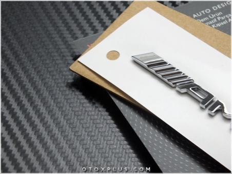 Mercedes Yeni Nesil Konsol Kokpit AMG Yazı Logo Amblem