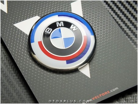 BMW 50. Yıl Direksiyon Airbag Logo Amblem