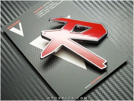 Honda R Bagaj Yazı R Logo Amblem