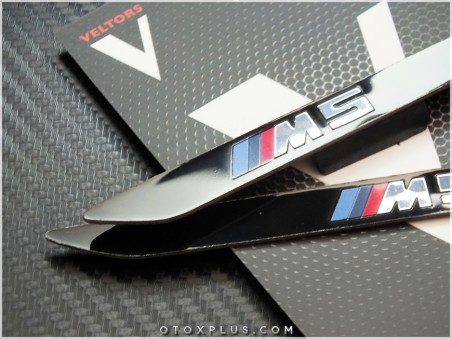 BMW G30 M5 Yan Çamurluk Izgara Yazı Logo Amblem Seti