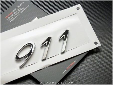 Porsche 911 Bagaj Yazı 911 Logo Amblem