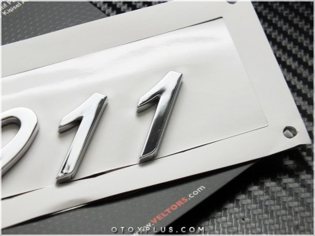 Porsche 911 Bagaj Yazı 911 Logo Amblem