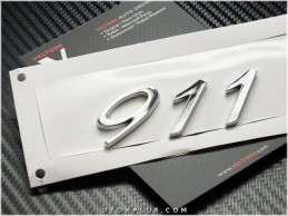 Porsche 911 Bagaj Yazı 911 Logo Amblem