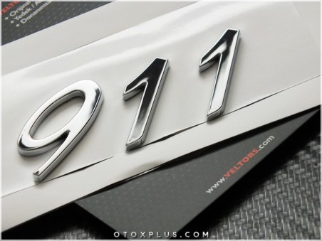 Porsche 911 Bagaj Yazı 911 Logo Amblem