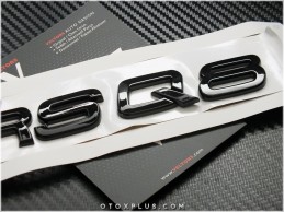 Audi Q8 Black / Siyah RSQ8 Bagaj Yazı logo Amblem