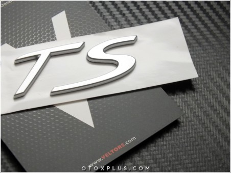 Porsche Silver / Gri GTS Bagaj Yazı GTS Logo Amblem