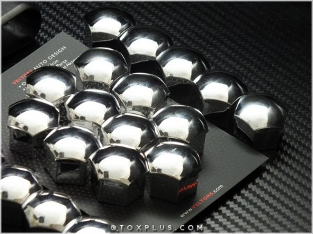 Mercedes Kromaj / Parlak Krom Jant Bijon Kapak Seti