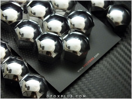 Mercedes Kromaj / Parlak Krom Jant Bijon Kapak Seti