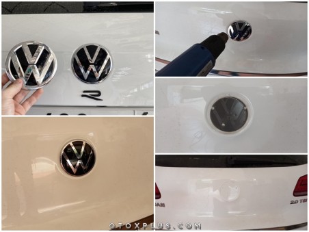 VW Tiguan Passat Arka Bagaj Logo Amblem