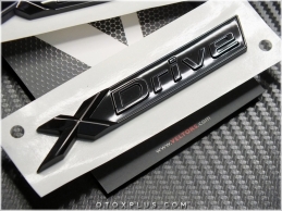 BMW xDrive Logo X Drive Yan Logo Amblem Seti
