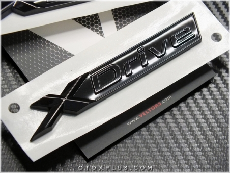 BMW xDrive Logo X Drive Yan Logo Amblem Seti
