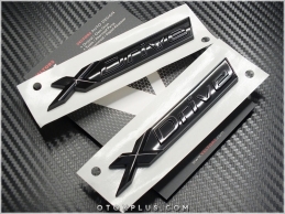 BMW xDrive Logo X Drive Yan Logo Amblem Seti