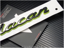 Porsche Macan Bagaj Yazı Macan Logo Amblem