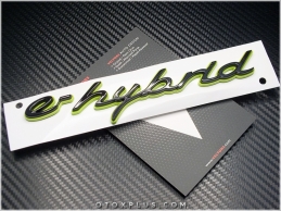 Porsche e- hybrid Yazı e- hybrid Logo Amblem
