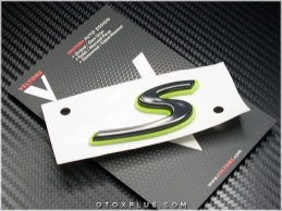 Porsche S Bagaj Yazı S Logo Amblem