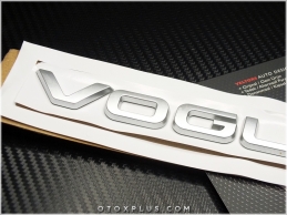 Range Rover Gri VOGUE SE Logo Amblem
