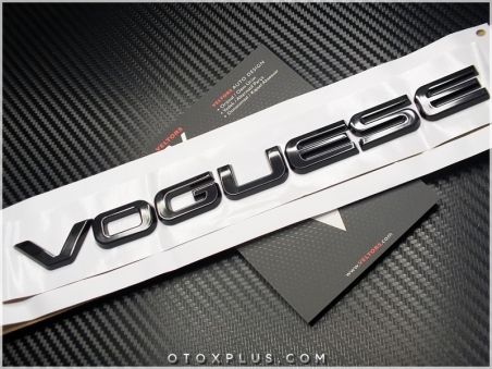 Range Rover Black / Siyah VOGUE SE Logo Amblem