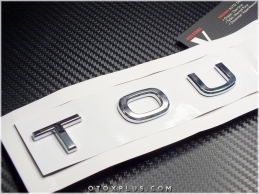 VW Yeni Tip Touareg Bagaj Yazısı Touareg Logo Amblem