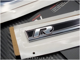 VW R Line R Yan Çamurluk Logo Amblem Seti