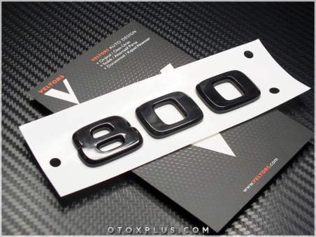 Mercedes 800 BRABUS Bagaj Yazı BRABUS Logo Amblem