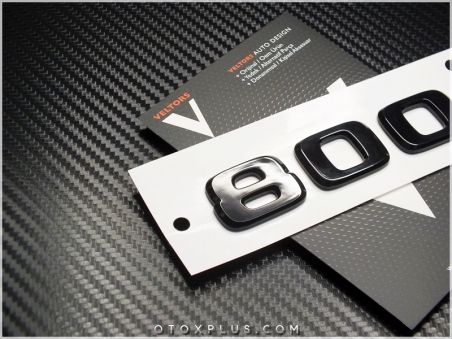 Mercedes 800 BRABUS Bagaj Yazı BRABUS Logo Amblem