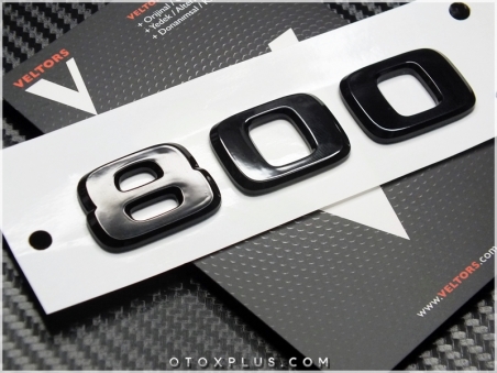 Mercedes 800 BRABUS Bagaj Yazı BRABUS Logo Amblem