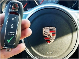 Porsche Anahtar Anahtarlık Kumanda Kabı Eklentisi Porsche Anahtar Anahtarlık Kumanda Kabı Eklentisi