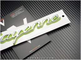 Porsche Cayenne Bagaj Yazı Cayenne Logo Amblem Porsche Cayenne Bagaj Yazı Cayenne Logo Amblem