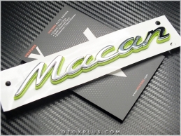 Porsche Macan Bagaj Yazı Macan Logo Amblem Porsche Macan Bagaj Yazı Macan Logo Amblem