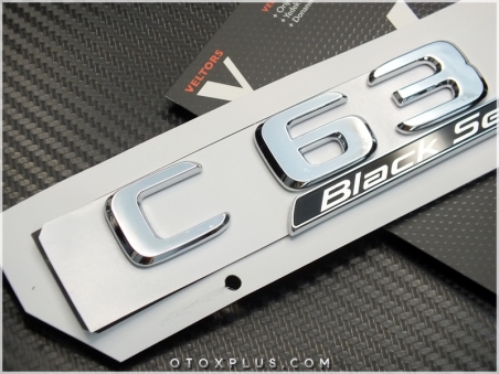 Mercedes C Class C 63 / C63 Black Series Yazı Logo Amblem Seti