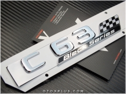 Mercedes C Class C 63 / C63 Black Series Yazı Logo Amblem Seti