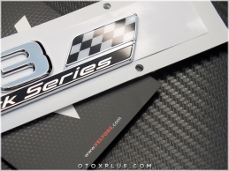 Mercedes C Class C 63 / C63 Black Series Yazı Logo Amblem Seti