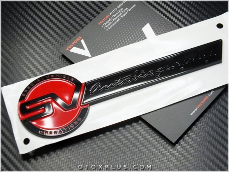 Range Rover Siyah / Black SVR Autobiography Yazı Logo Amblem