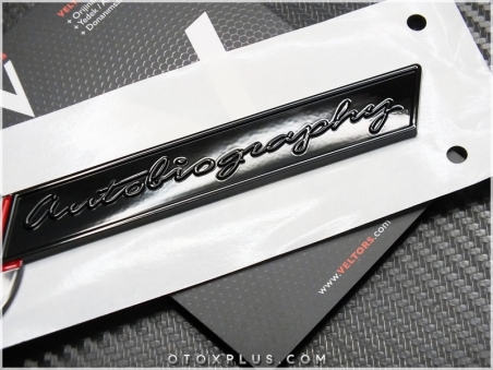 Range Rover Siyah / Black SVR Autobiography Yazı Logo Amblem