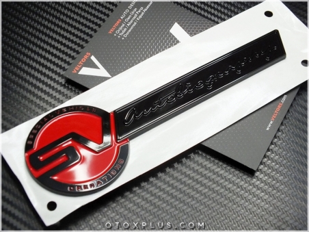 Range Rover Siyah / Black SVR Autobiography Yazı Logo Amblem