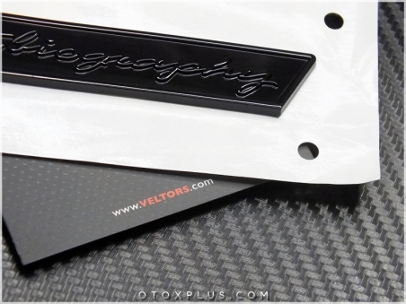 Range Rover Siyah / Black SVR Autobiography Yazı Logo Amblem